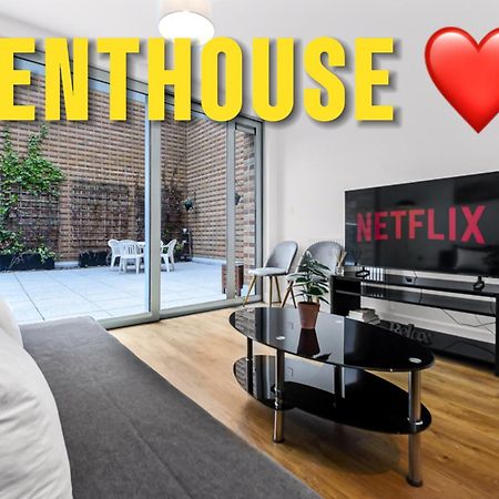 לונדון Exclusive 3 Bed 3Bath Penthouse Near Canary Wharf מראה חיצוני תמונה