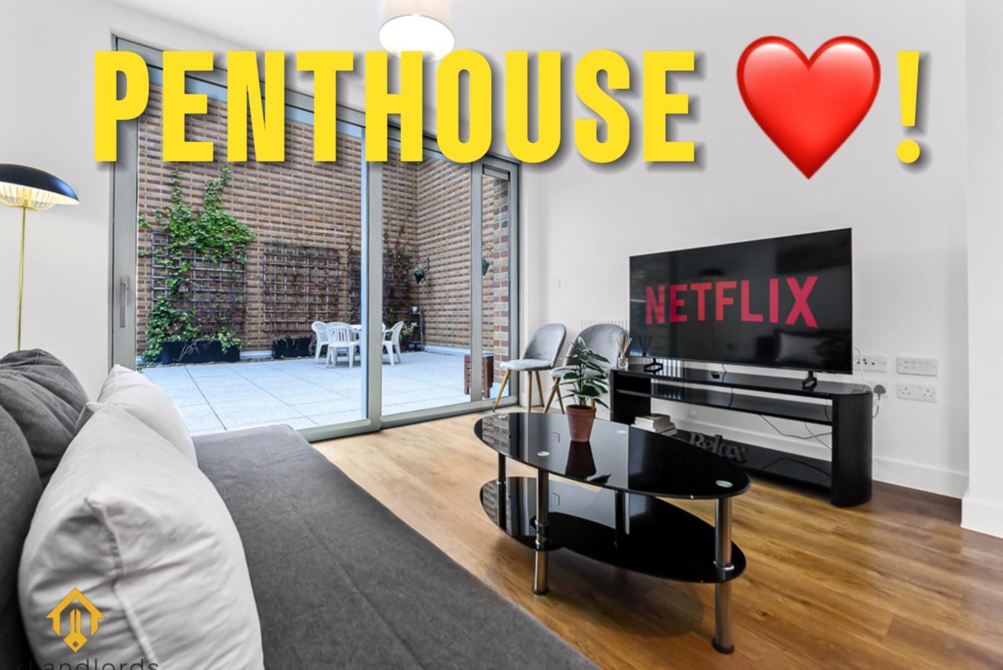 לונדון Exclusive 3 Bed 3Bath Penthouse Near Canary Wharf מראה חיצוני תמונה